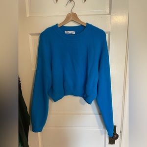 Zara Cropped Supersoft Sweater